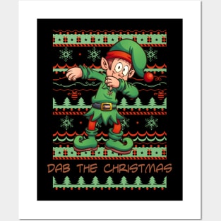 Christmas Dabbing Fairy - Dab Dance Slogan 1 Posters and Art